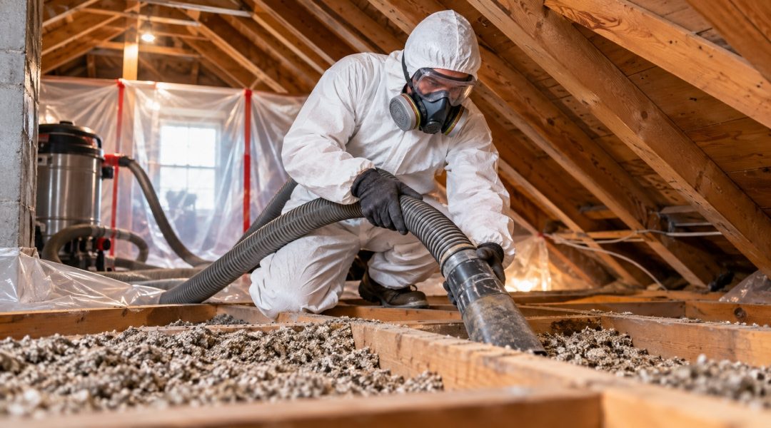 Décontamination vermiculite: agir sans prendre de risque